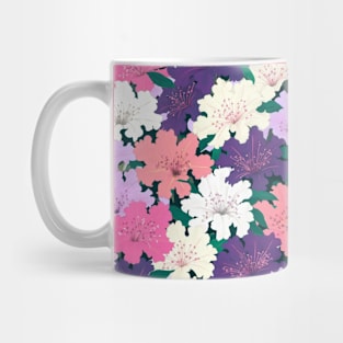 azalea flowers Pattern Mug